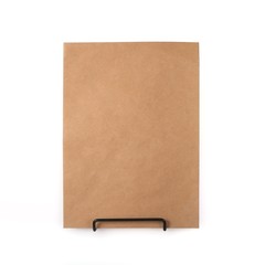 Fototapeta premium Envelopes of kraft paper on a white background