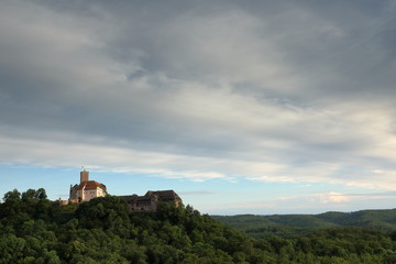 Die Wartburg bei Eisenach in Thüringen