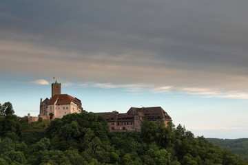 Die Wartburg bei Eisenach in Thüringen