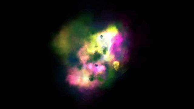 4k Abstract gas smoke fog cloud,fireworks particle energy background,excitement ink liquid art fluffy soft explosions,microbes bacteria.