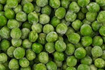 Green frozen peas
