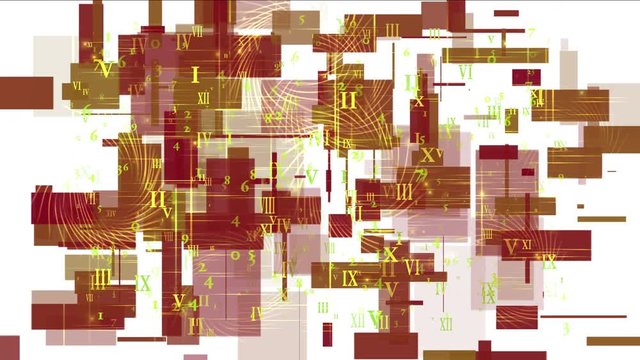 4k Abstract computer business square swirl number,alphabet matrix,finance market,information data,decryption encryption passwords,digital technology science,time space,computing info background.