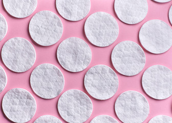 pattern of cotton pads