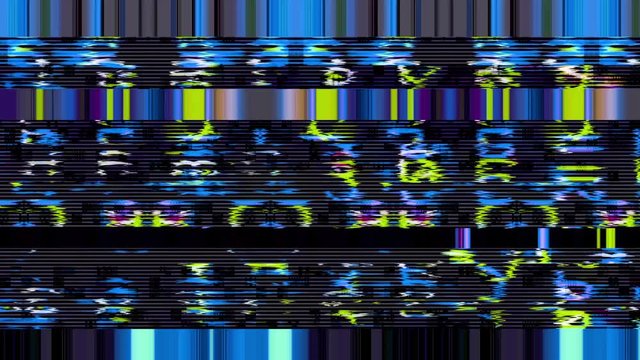 Data Glitch 027: Streaming data distortion (Loop).