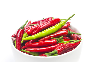 A bowl of pepper