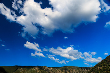 Cloudy mountains