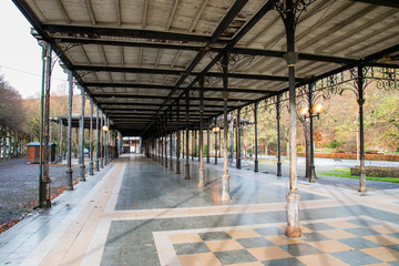 Spa boardwalk belgium