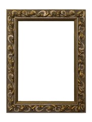Wooden frame for paintings, mirrors or photos or background