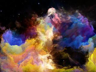 Obraz na płótnie Canvas Realms of Space Nebula