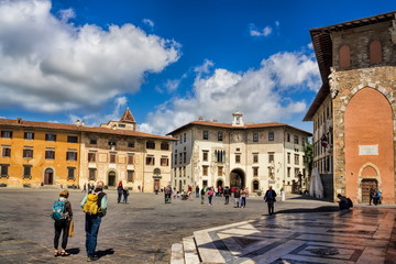 Fototapeta na wymiar Italien, Pisa Piazza dei Cavalieri