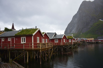 Fototapeta na wymiar Lofoten Islands Norway Europe