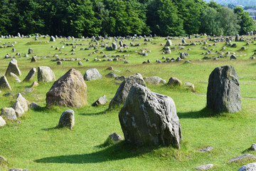 Viking Cemetery Lindholm Hoje Denmark Europe