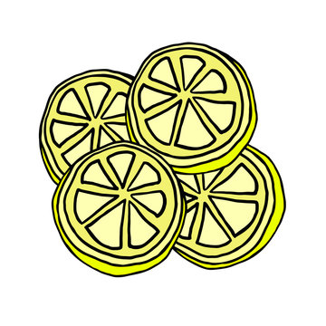 lemon lime illustration