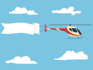 Airplane with poster © ambassador806