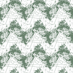 Seamless Pattern Grunge Textured Ornament Page Design Vector Illustration