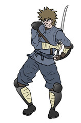 warrior illustration