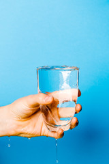 Photo of hand with glass