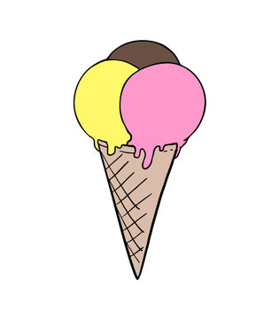 ice cream draw