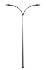 Street light pole isolated.