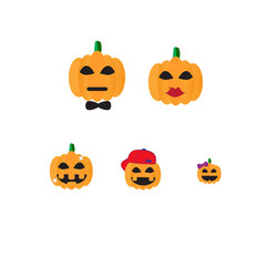 cheerful smiles on Halloween.