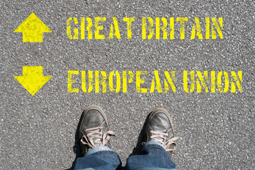 Grenze zwischen Großbritannien und der EU