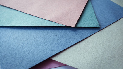 colorful Paper art  and craft background in craft style