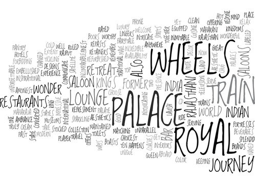A TRAIN RIDE TO REMEMBER TEXT WORD CLOUD CONCEPT