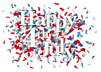Happy 4th Of July Confetti