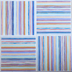 Abstract background with colored stripes. Ceramic tiles, pattern