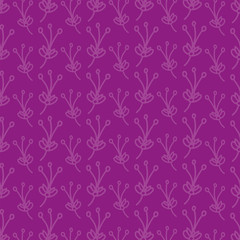 Flower Pattern. Endless Background