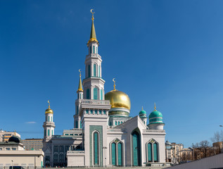 Moscow Cathedral mosque — the main mosque of Moscow