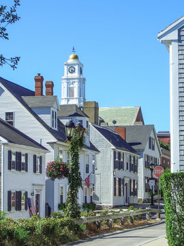 Main Street in Plymouth Massachusetts