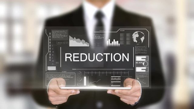 Reduction, Hologram Futuristic Interface, Augmented Virtual Reality