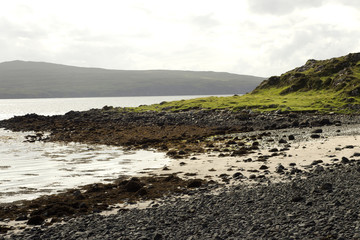 Beach in Scodland.