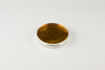 Rosin in a jar