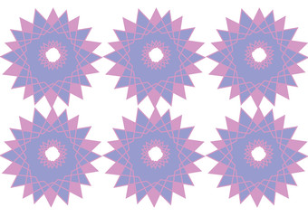 Abstract Star Vector