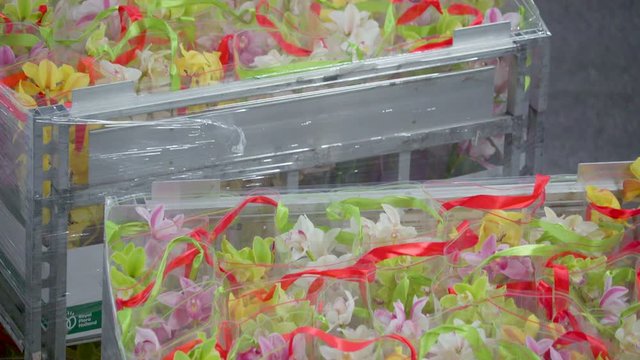 1163_The_top_view_of_the_fresh_flowers_wrapped_in_plastic.mov