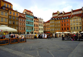 Fototapeta premium Warsaw, Poland 