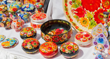 Beautiful colorful handmade colorful toys