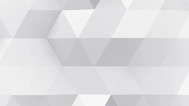 Geometric Triangle Wall waving background.