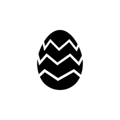 Easter egg icon vector