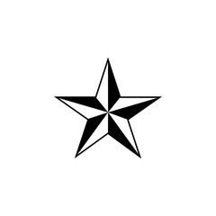 5 star icon vector illustration eps10. Isolated badge for website or app - stock infographics