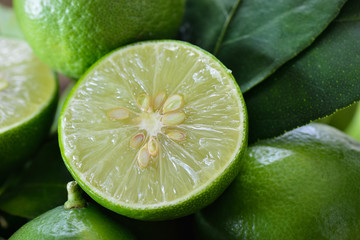 Fototapeta na wymiar fresh limes