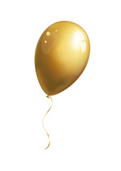 Golden balloon