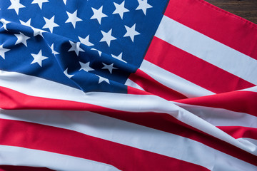 USA flag for background