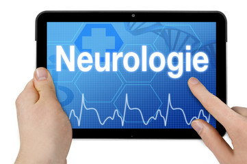 Tablet mit Neurologie