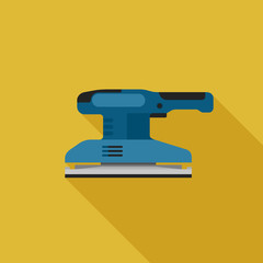 Sander flat icon