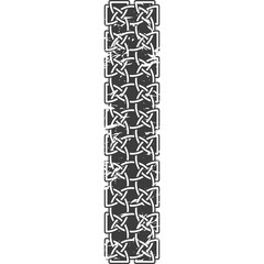 Celtic pattern. Element of Scandinavian or Celtic ornament