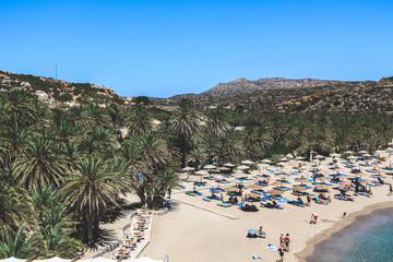 Obraz premium Palm Beach, Crete