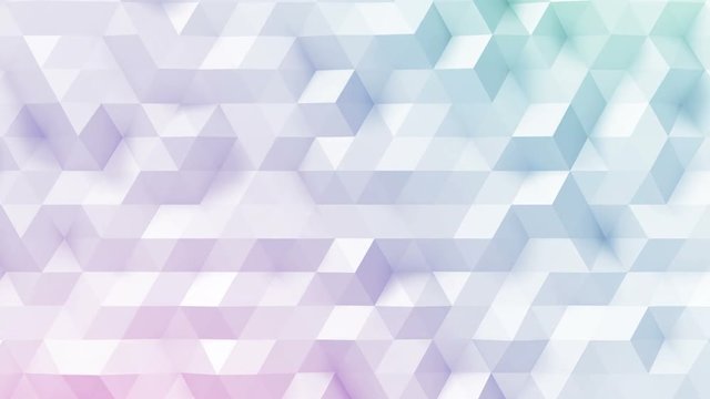 Geometric Triangle Wall waving background.